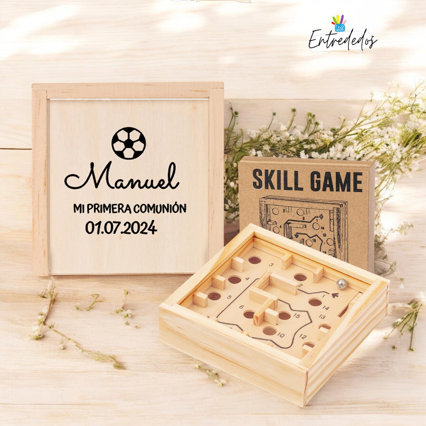 Juego de Habilidad de Madera Personalizado