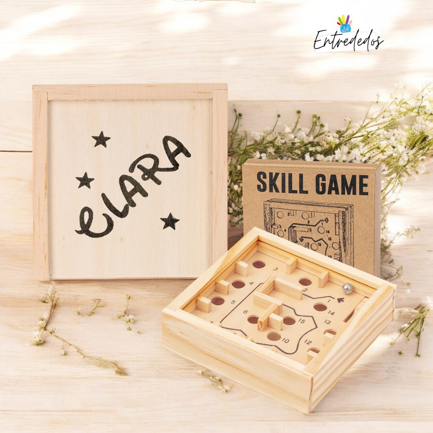 Juego de Habilidad de Madera Personalizado