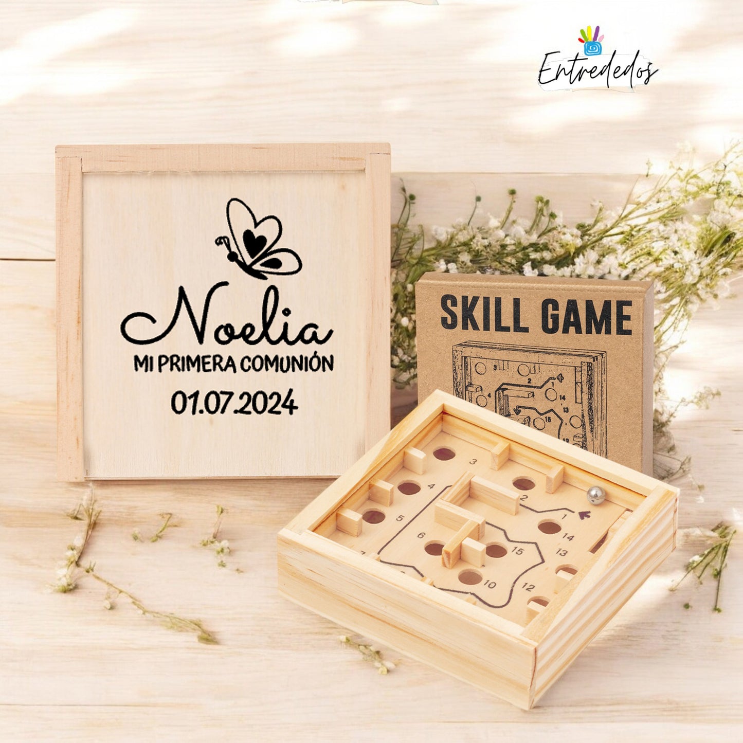 Juego de Habilidad de Madera Personalizado