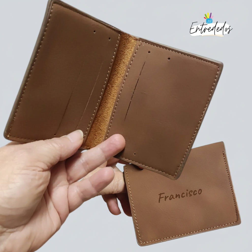 Caja regalo personalizada para papá – Silueta padre e hijo