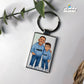 Caja regalo personalizada para papá – Silueta padre e hijo