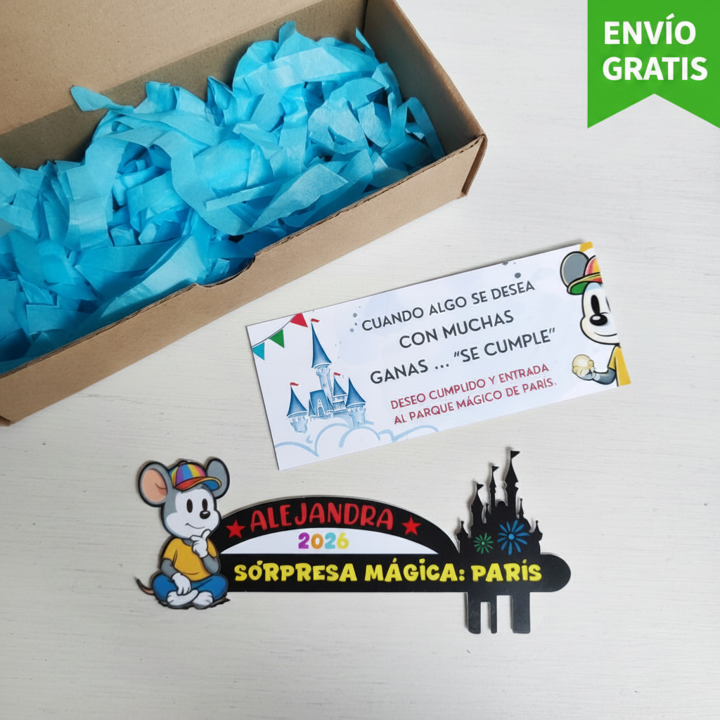 Llave Mágica – Para Ver Tu Personajes Favoritos en París