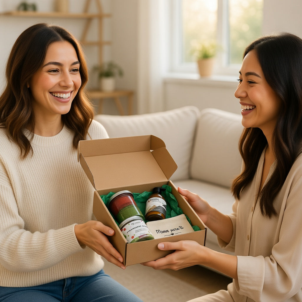 Caja regalo “Mimos para ti” – Pack de cuidado corporal y bienestar