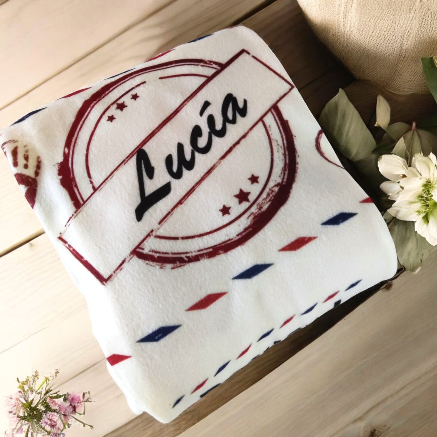 Manta con Nombre Personalizado – Detalle Único para Hijo