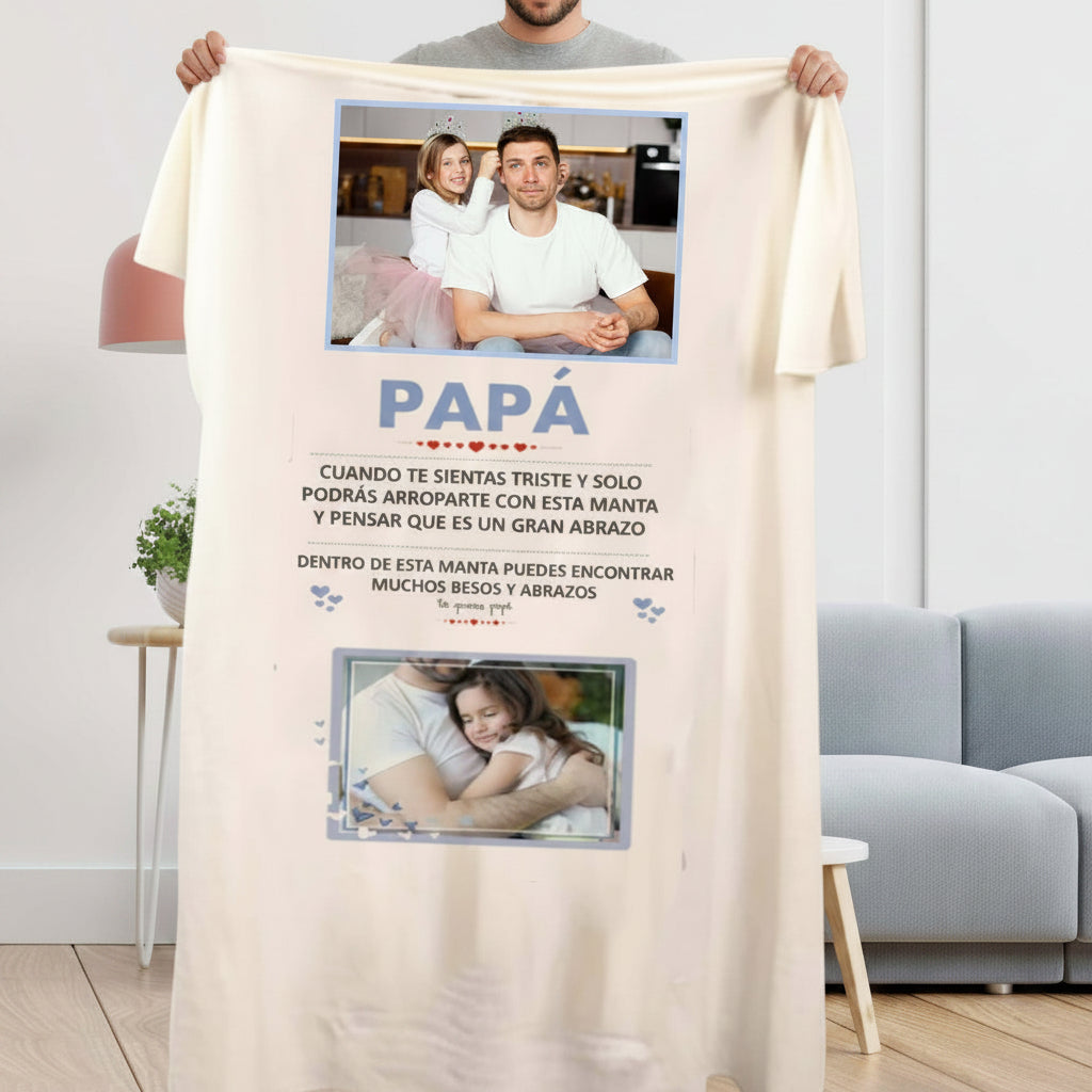 regalos personalizados – manta personalizada Entrededos