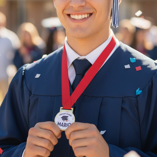 Medalla conmemorativa de graduación personalizada