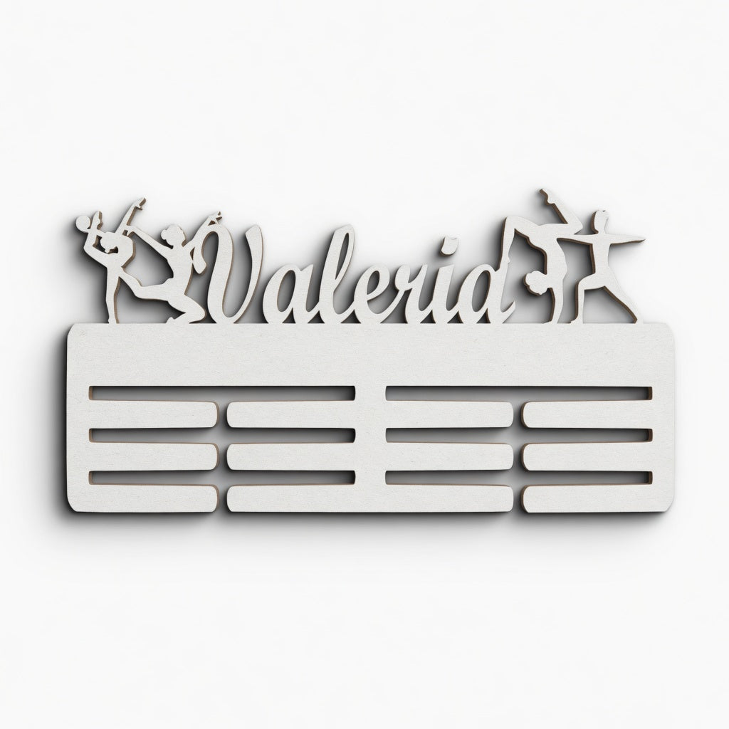 Medallero de madera personalizado deporte "TU DEPORTE"