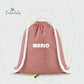Set Mochila Infantil Personalizada con Frisbee para Colorear