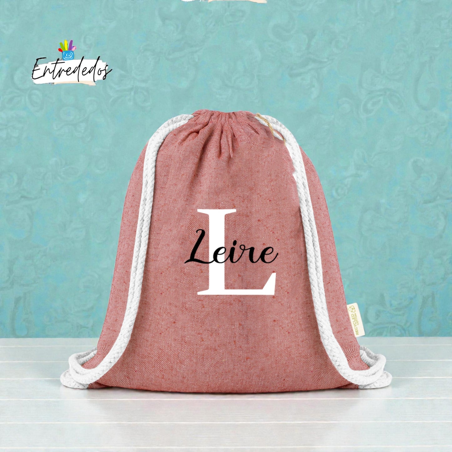 Set Mochila Infantil Personalizada con Frisbee para Colorear