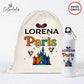 Set mochila, botella y gorra personalizada para niño | Regalo infantil