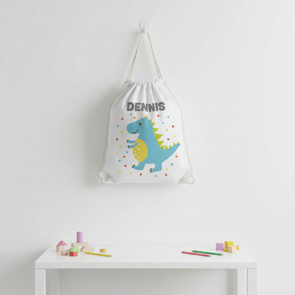 Mochila de cuerdas para Niños Personalizada - Dinos