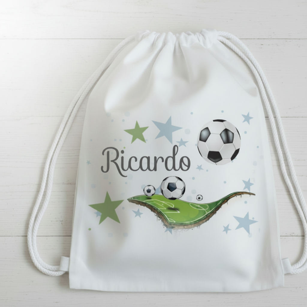 Mochila de cuerdas para Niños Personalizada - Fútbol