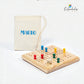Juego de Parchís Personalizado en Madera