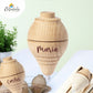 Peonza de Madera Personalizada con Nombre