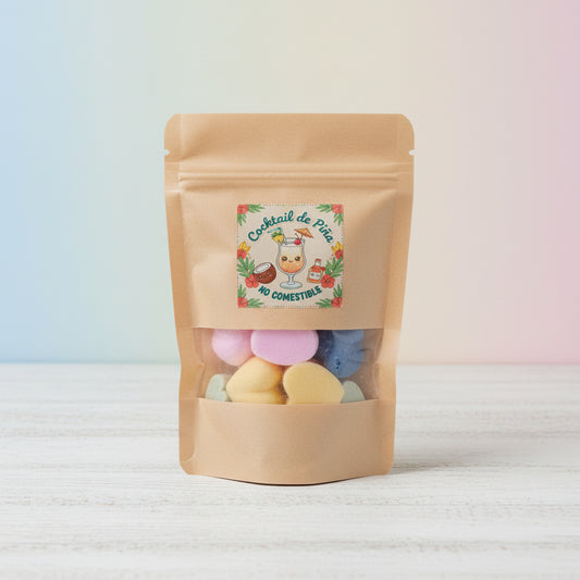 Vela de Cera de Soja WAL METX - Cocktail de Piña