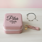 Set regalo para profesora: joyero, pulsera y llavero personalizados
