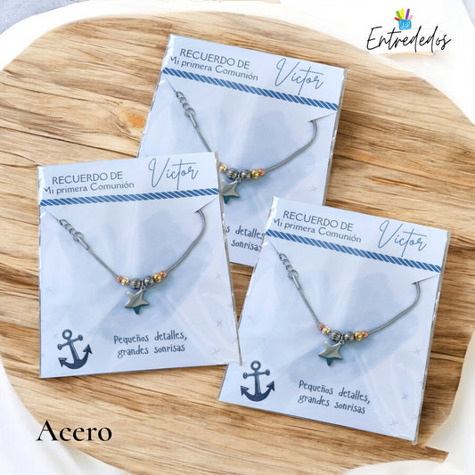 Pulsera de Estrella Personalizada – Detalle para Invitadas