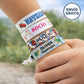 Pulseras identificativas personalizadas para niños: ¡elige tu pack!