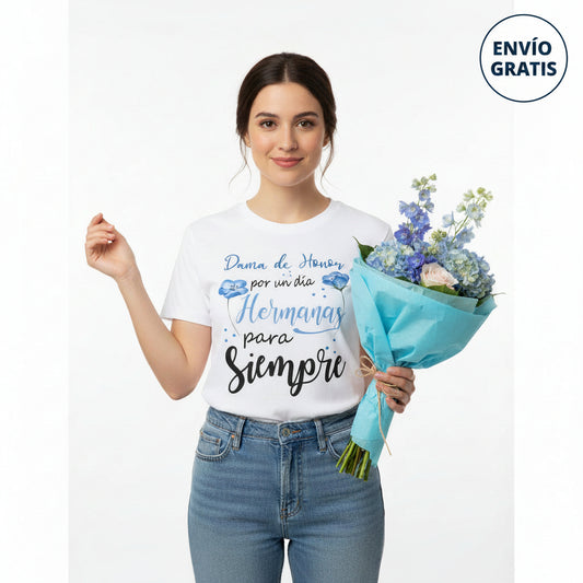 Camiseta “Lanzando el Ramo” – Damas De Honor