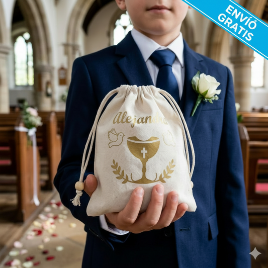 Sobres de Dinero: Bolsa Limosnera Diseño "CALIZ"