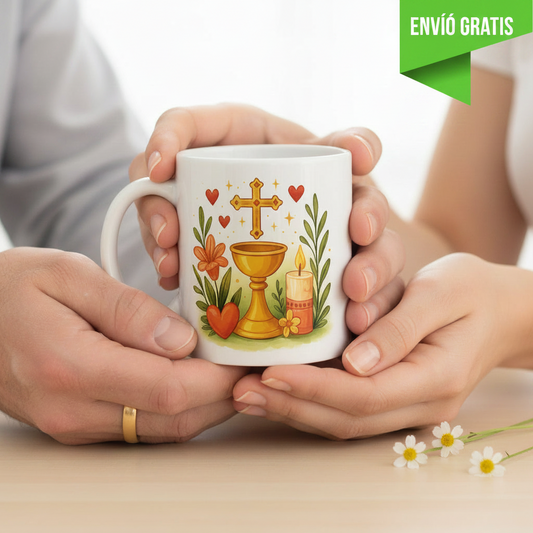 Taza para Catequista Personalizada con Nombres | Regalo Especial