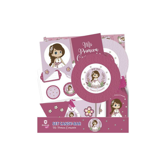Set Candy-Bar Primera Comunión niña