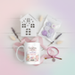 Caja Regalo Relax con Taza, Quemador de Aceite y Pulsera Inicial