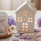 Caja Regalo Relax con Taza, Quemador de Aceite y Pulsera Inicial