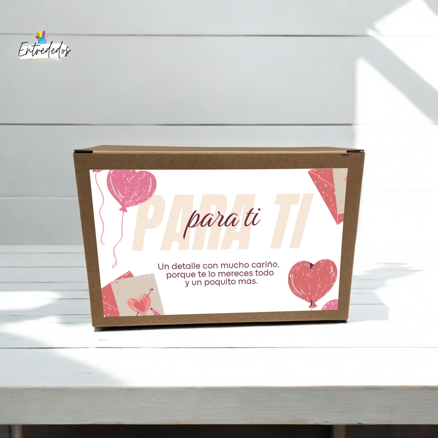 Caja Regalo San Valentín Personalizada