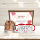Regalo Personalizado – Bola de Nieve y Taza con Fotografía