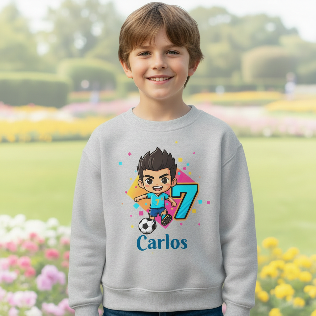 Sudaderas personalizadas para niños – cumpleaños 🎂