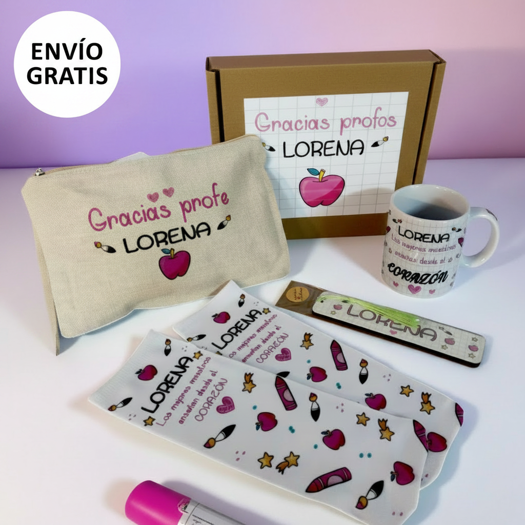 Set Regalo Perfecto para Agradecer a las Mejores Profesoras