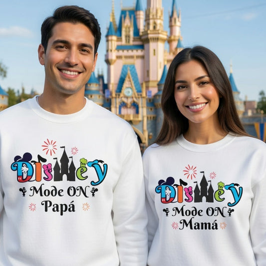 Sudadera personalizada para aventuras en parques mágicos