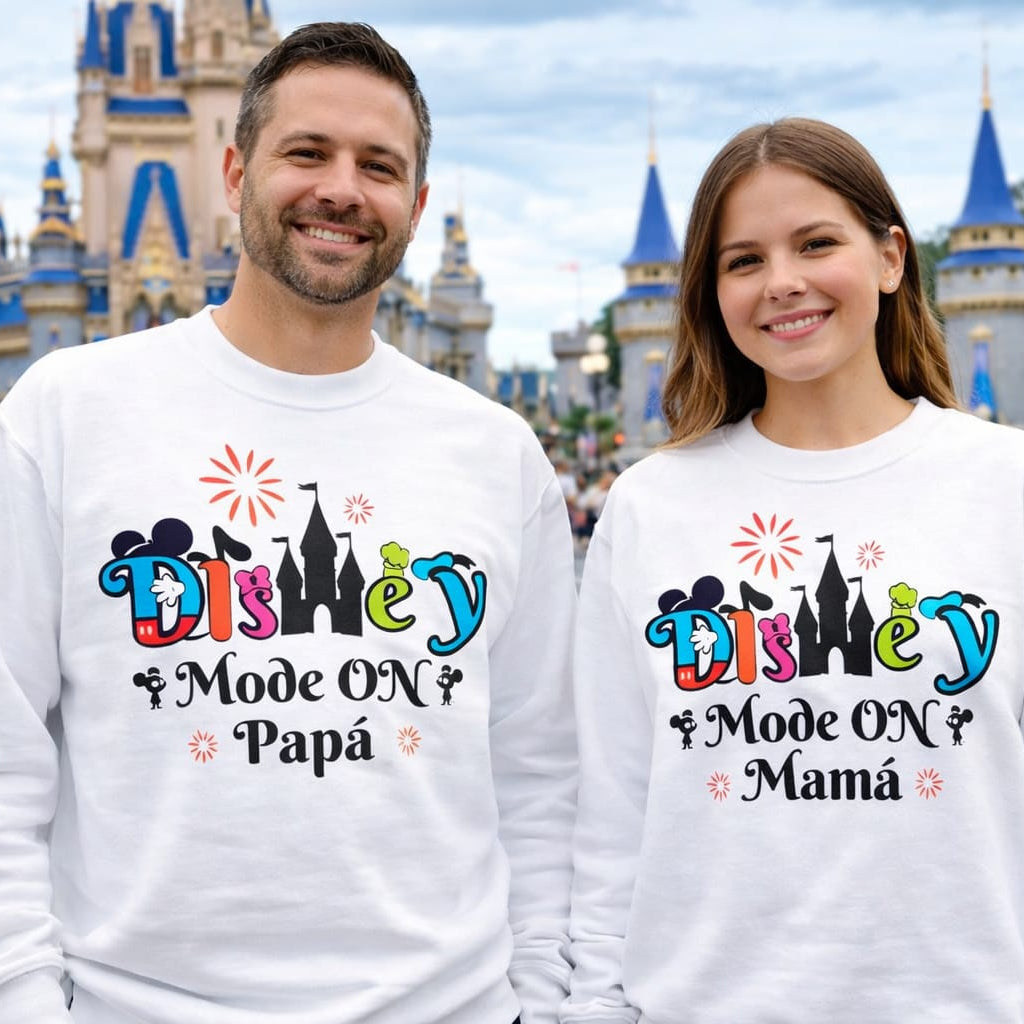 Sudadera personalizada para aventuras en parques mágicos