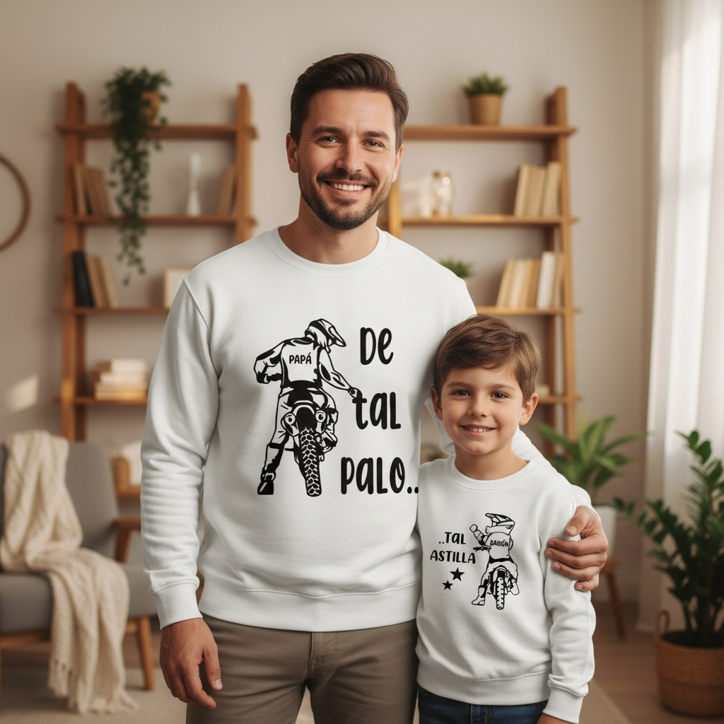 Sudadera personalizada para papá – Amante de las motos