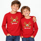 Sudadera personalizada "RENO": Estilo navideño único