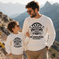 Sudadera Personalizada Padre e Hijo de jugador de Dardos
