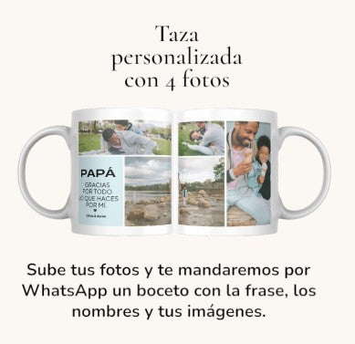 Taza Personalizada con Fotos – Regalo Original