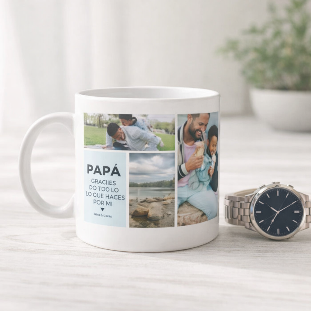 Taza Personalizada con Fotos – Regalo Original