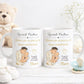Set de Taza + Imán Personalizado: Querido Padrino