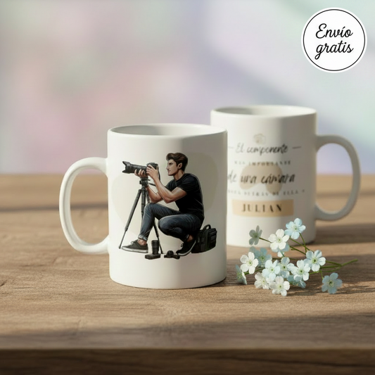 Taza Videógrafo Personalizada