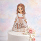 Toppers para tarta personalizado con la foto de tu hijo
