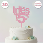 Cake topper - Toppers personalizados para tarta musica