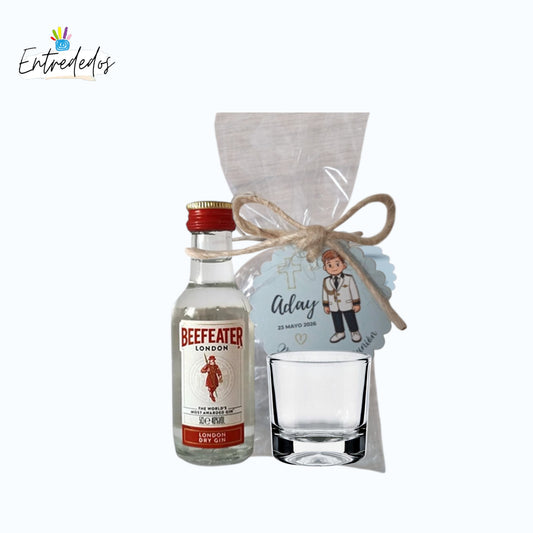 Pack Mini Botella + Vaso de Chupito - Variados