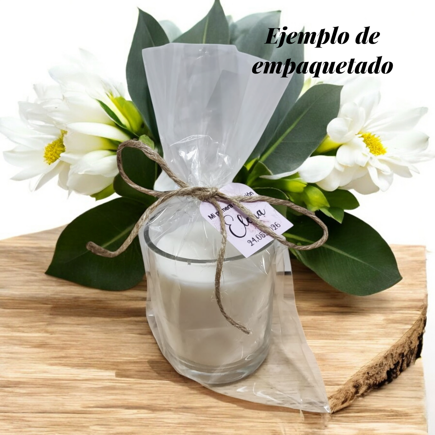 Vela de Soja Premium – Diseño Elegante y Natural