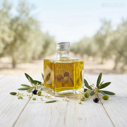 Botella Cuadrada Aceite Virgen Extra 100 ml detalle invitados