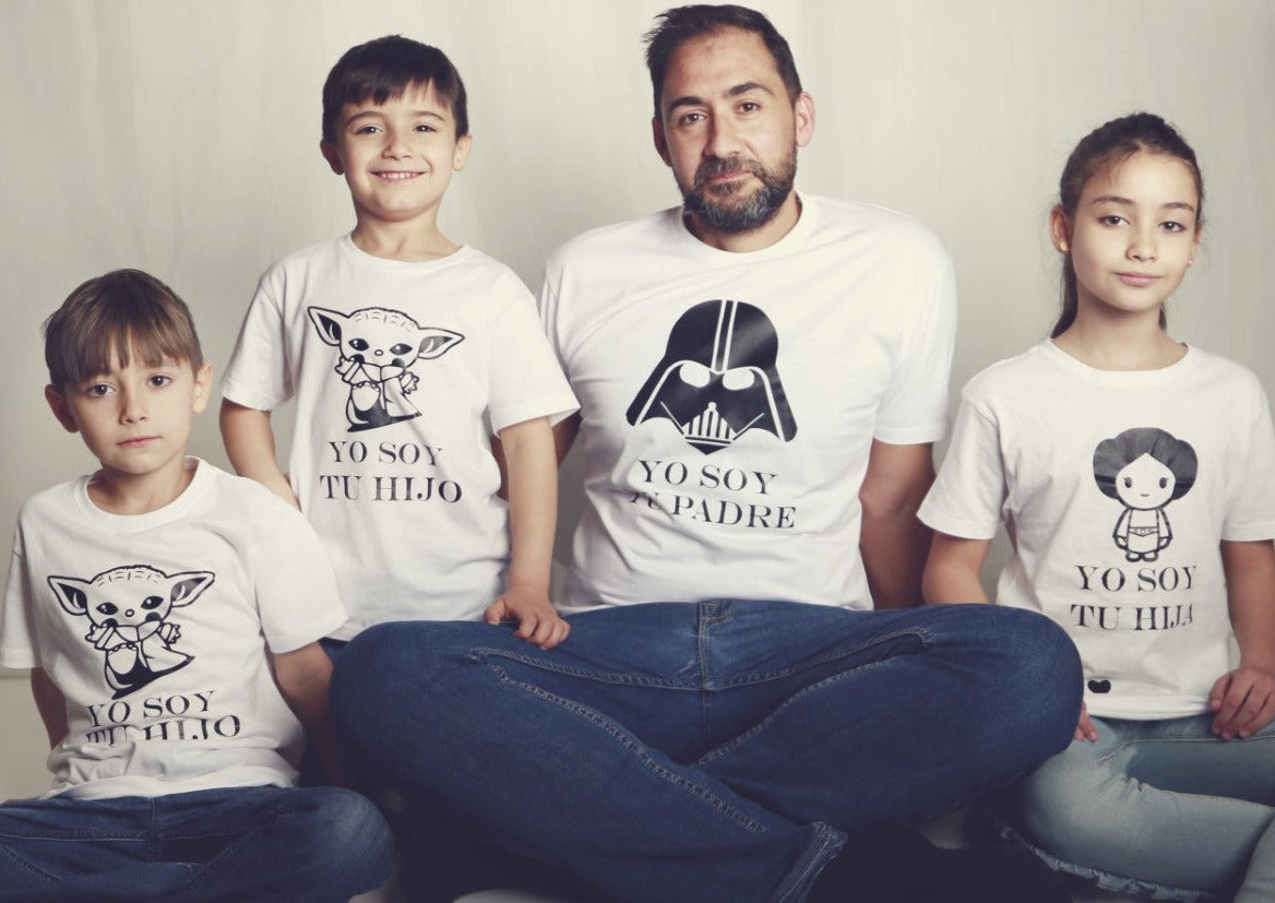 Camiseta personalizada diseño yo soy tu padre