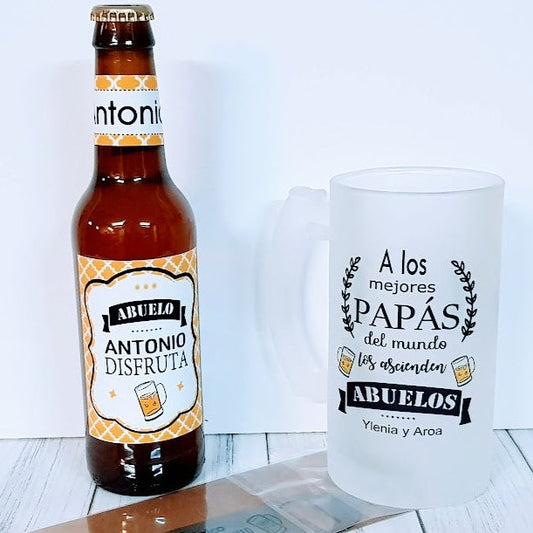 kit de cerveza para los mejores papás