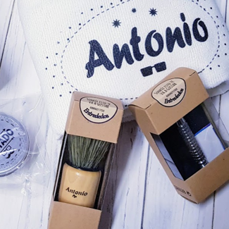 kit regalo personalizado de afeitado para abuelos ,padres,amigos,hermanos