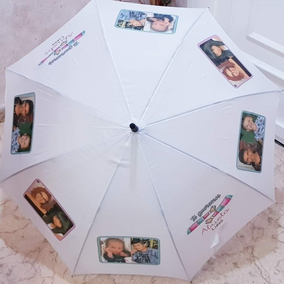 Paraguas personalizado con fotos